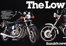 '79 GS-750 L, GS-1000 L and GS-550 L